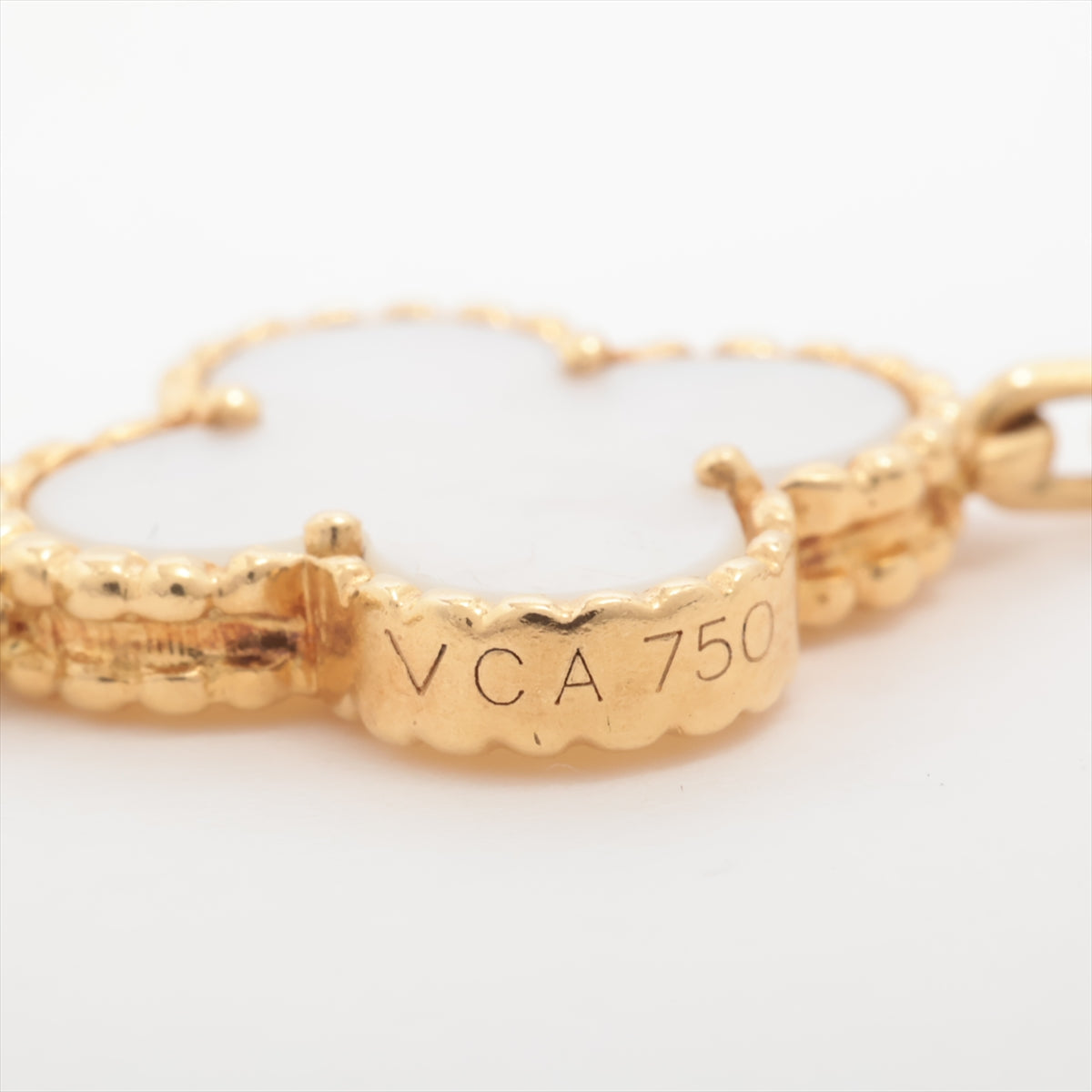Van Cleef &amp; Arpels Vintage Alhambra 20P S Necklace 750 (YG) 42.2g