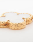 Van Cleef & Arpels Vintage Alhambra 20P S Necklace 750 (YG) 42.2g