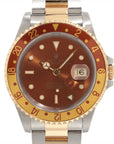 Rolex GMT Master 2 16713 SSYG AT Brown