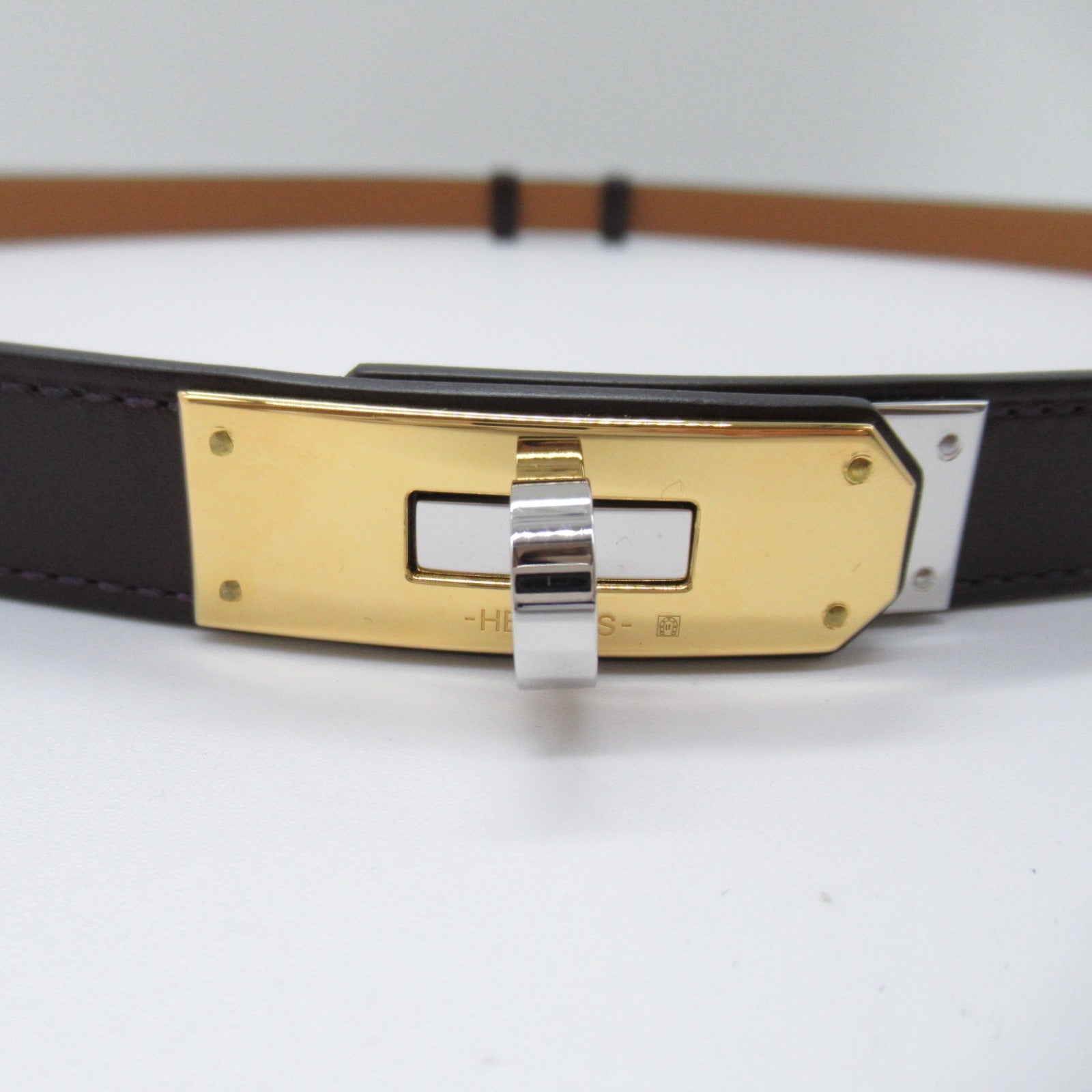 Hermes Hermes Clothing Belt Leather Box   Brown Belt, Brand