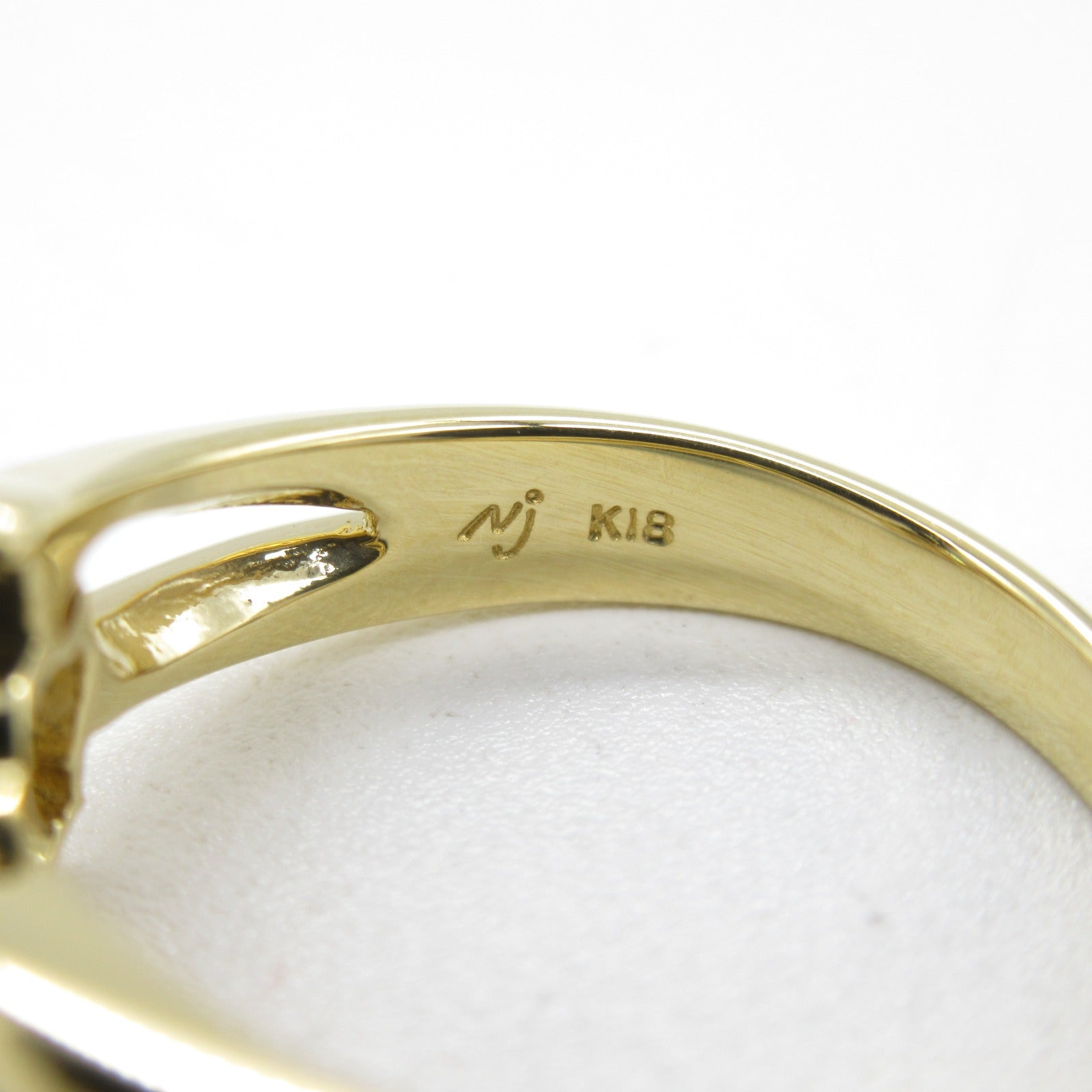 Jewelry Jewelry Diamond Ring Ring Ring Jewelry K18 (yellow g) Diamond  Clear Diamond 4.1g