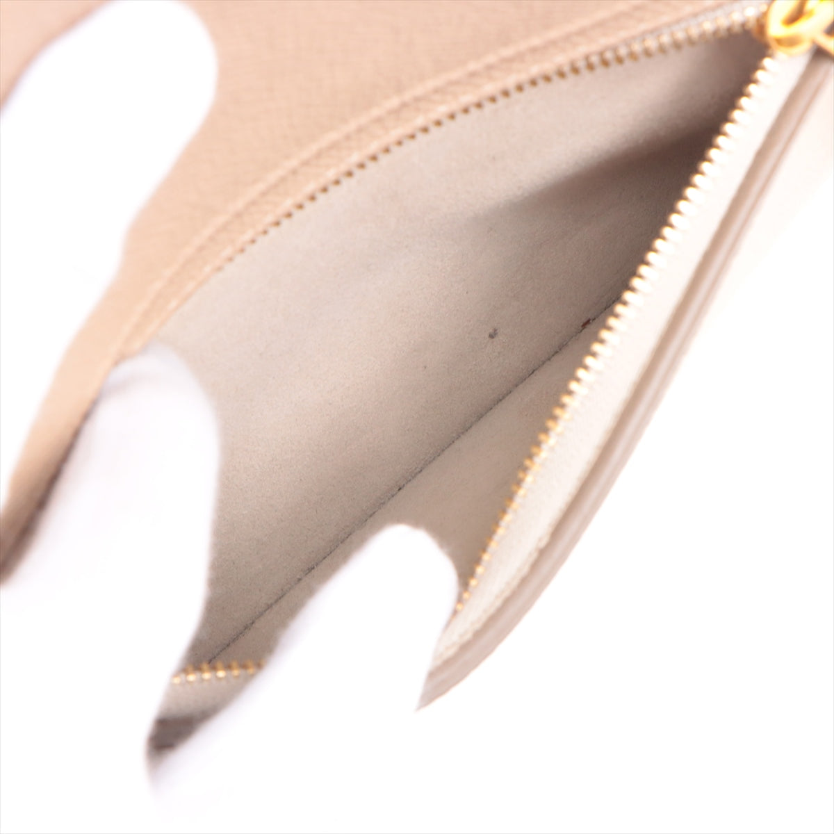 Celine Belt Bag Micro Leather 2WAY Handbag Beige