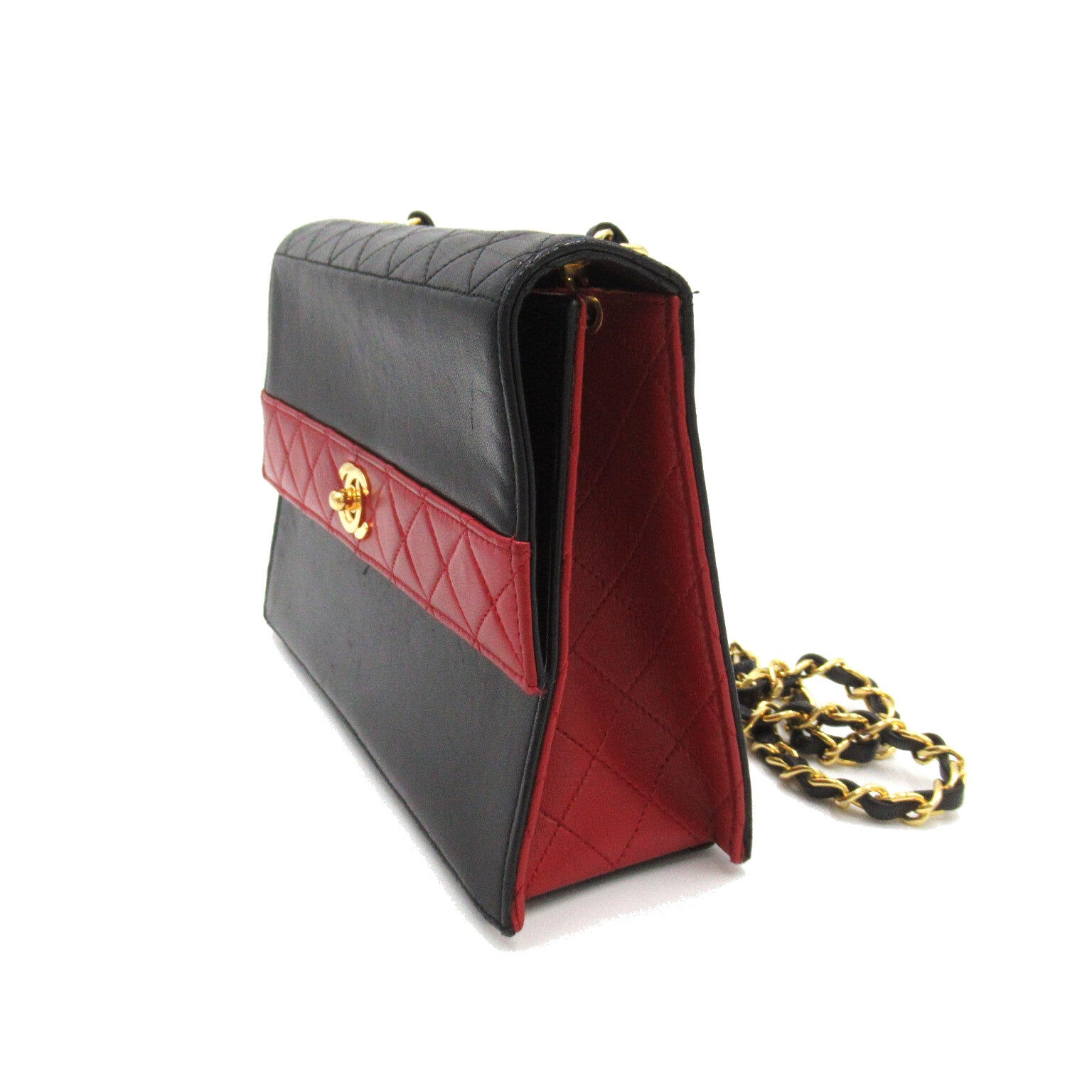 Chanel Matrasse Shoulder Bag Shoulder Bag  Black/Red 1524762