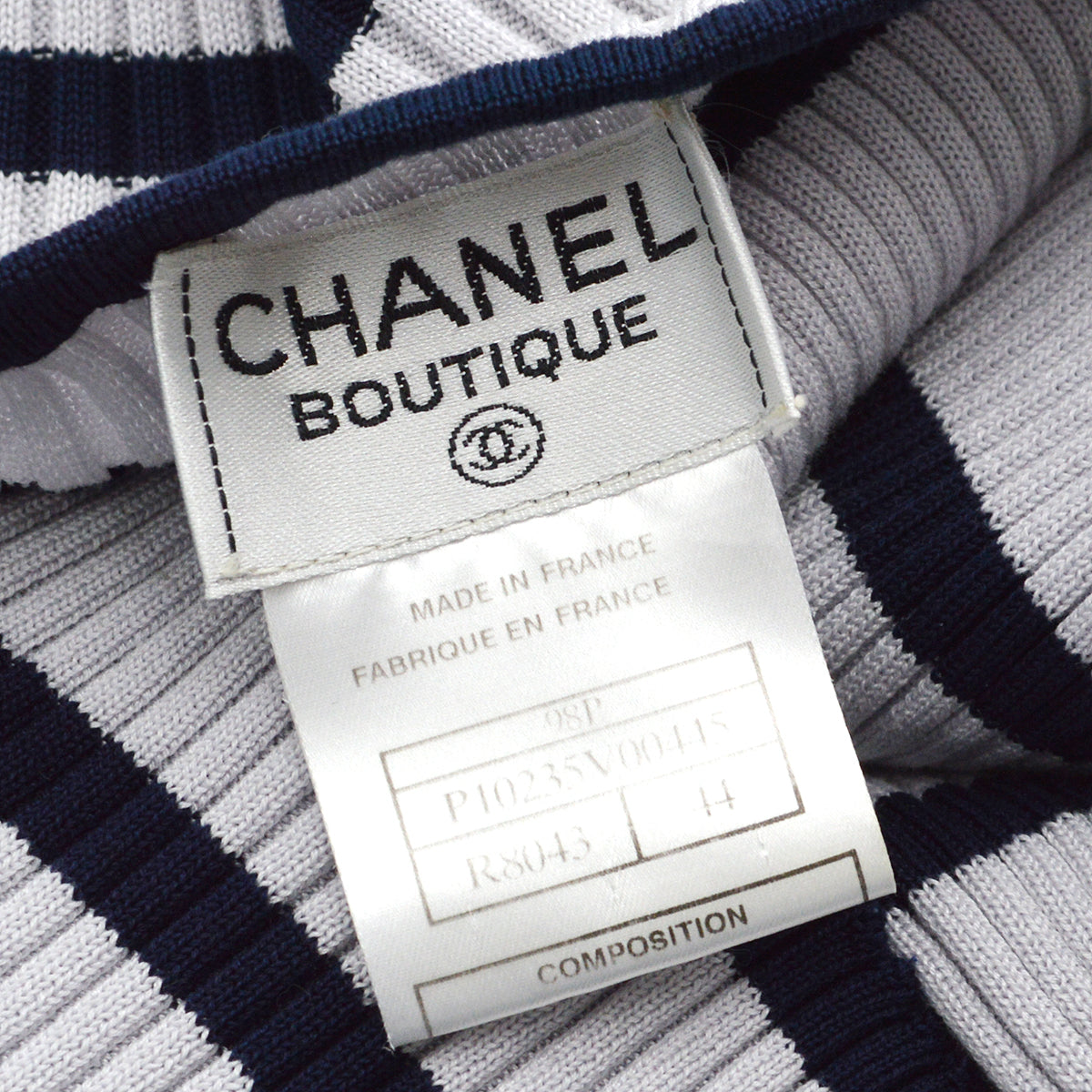 Chanel T-shirt Gray 98P 