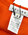 Celine Sleeveless Tops Orange 