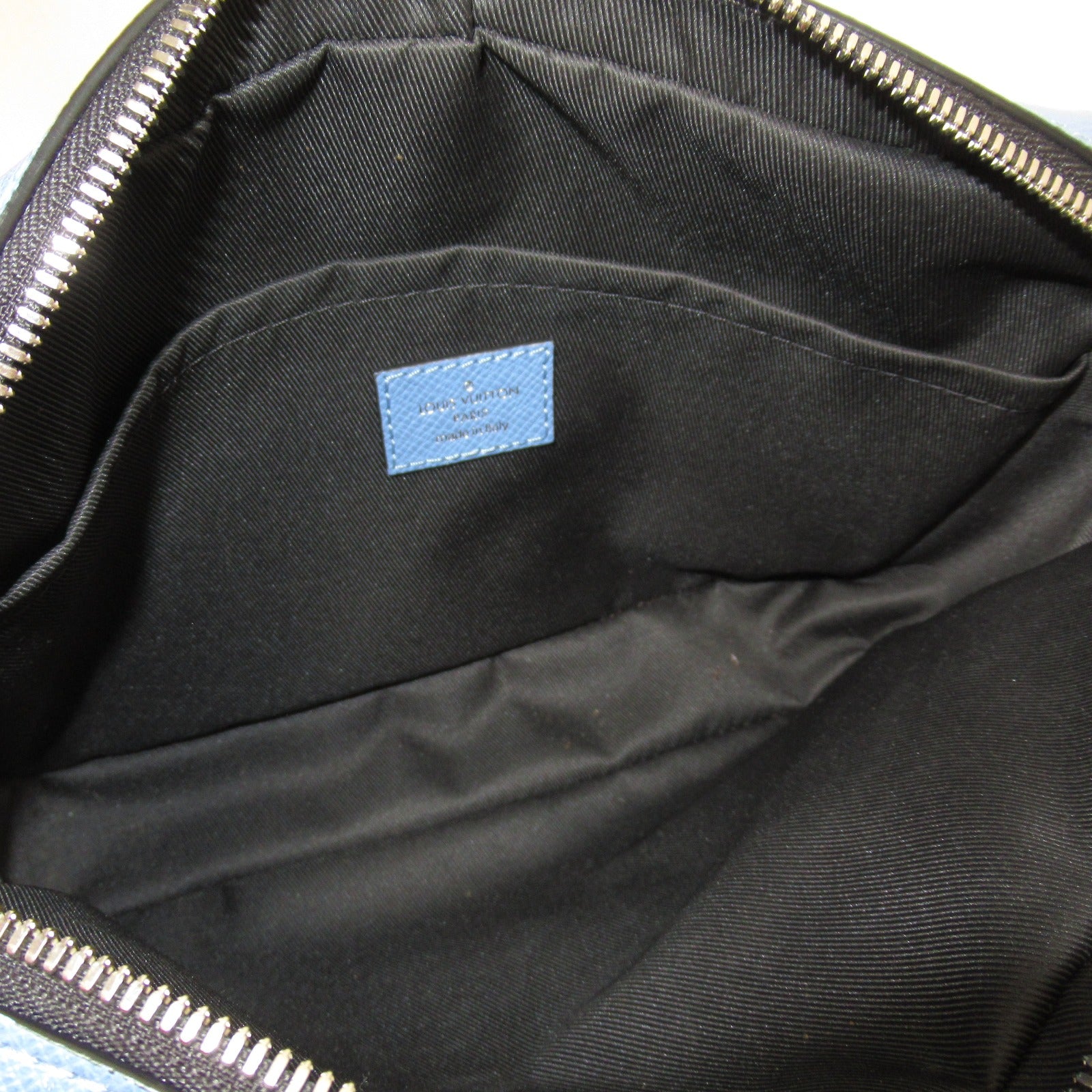 Louis Vuitton  Messenger Bag Bag PVC Coated Linen Taigaama   Blue M30749