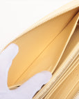 Louis Vuitton Nano-Monogram Zippyr Wallet M82229 Yellow Round Zipper Wallet