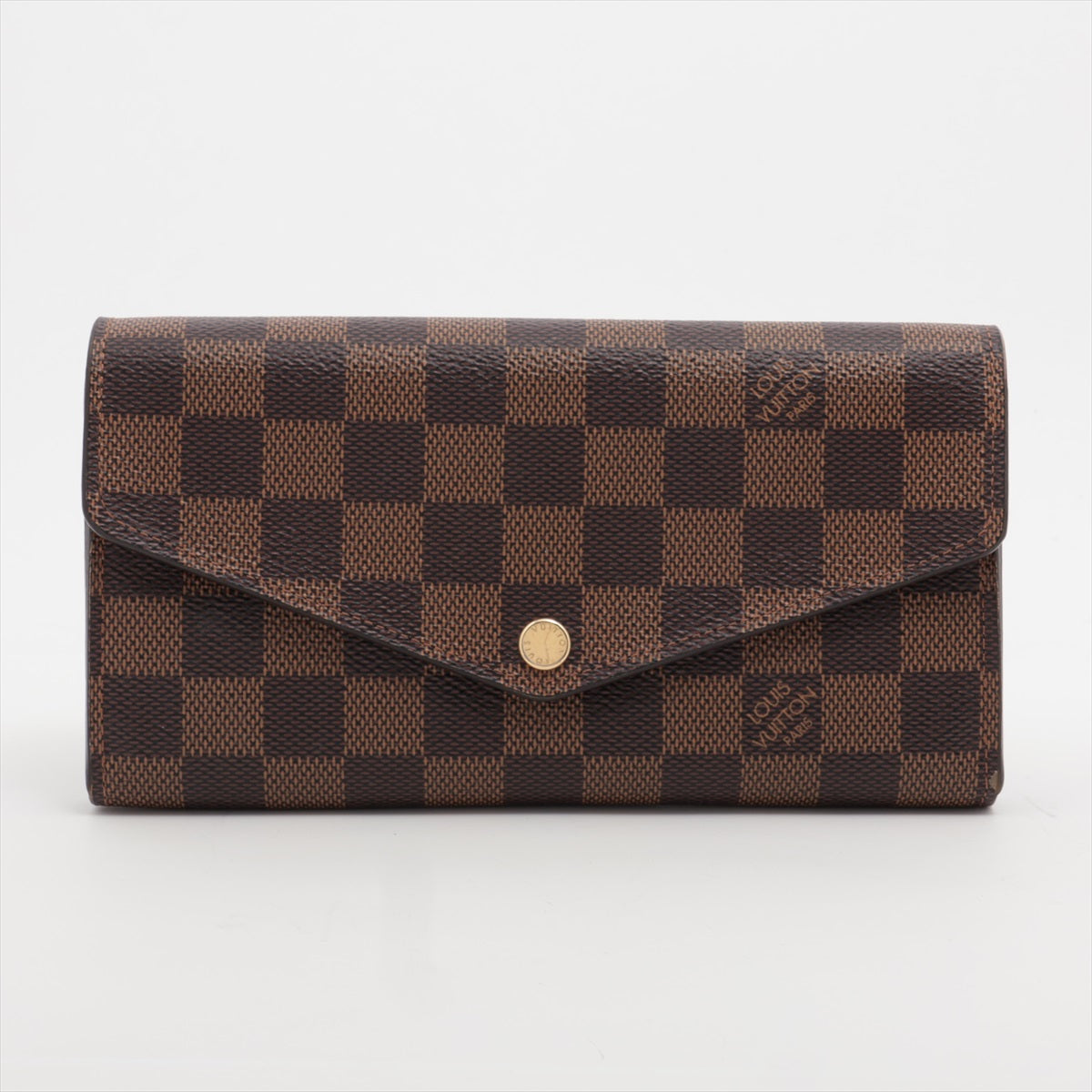 Louis Vuitton Damier Portefoliosara N63209 Brown Long Wallet