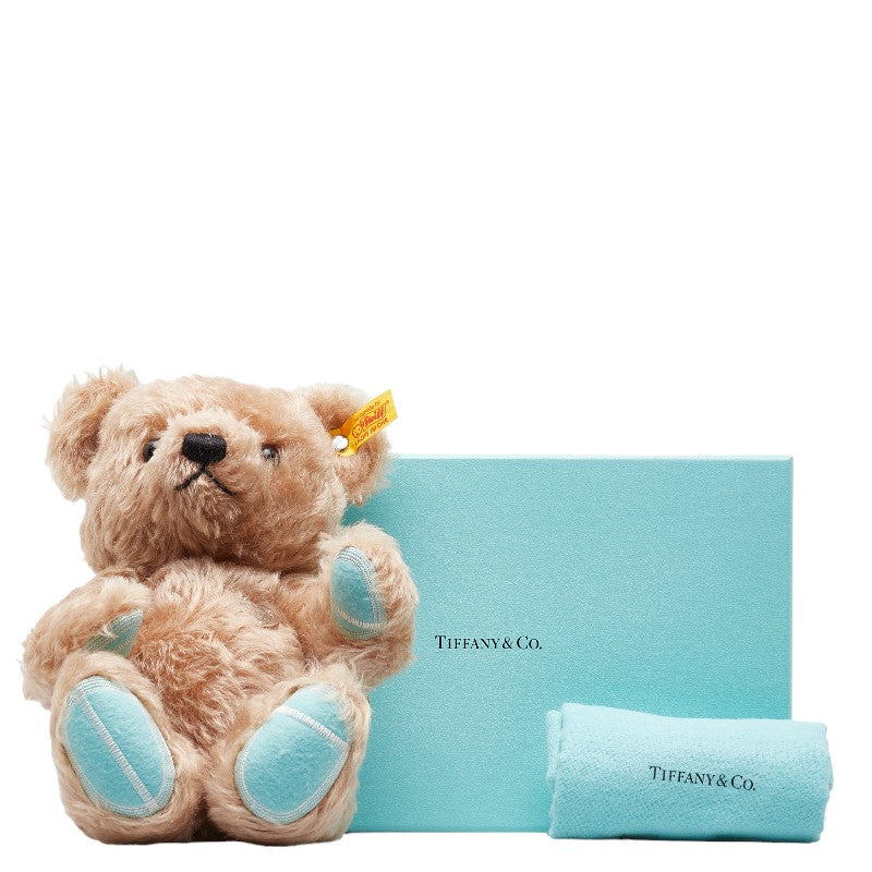 Tiffany  to  Teddy Bear Dolls 683275 Beige Blue Cotton  TIFFANY&amp;Co