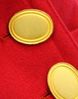 Christian Dior logo-embroidered wrap blazer 