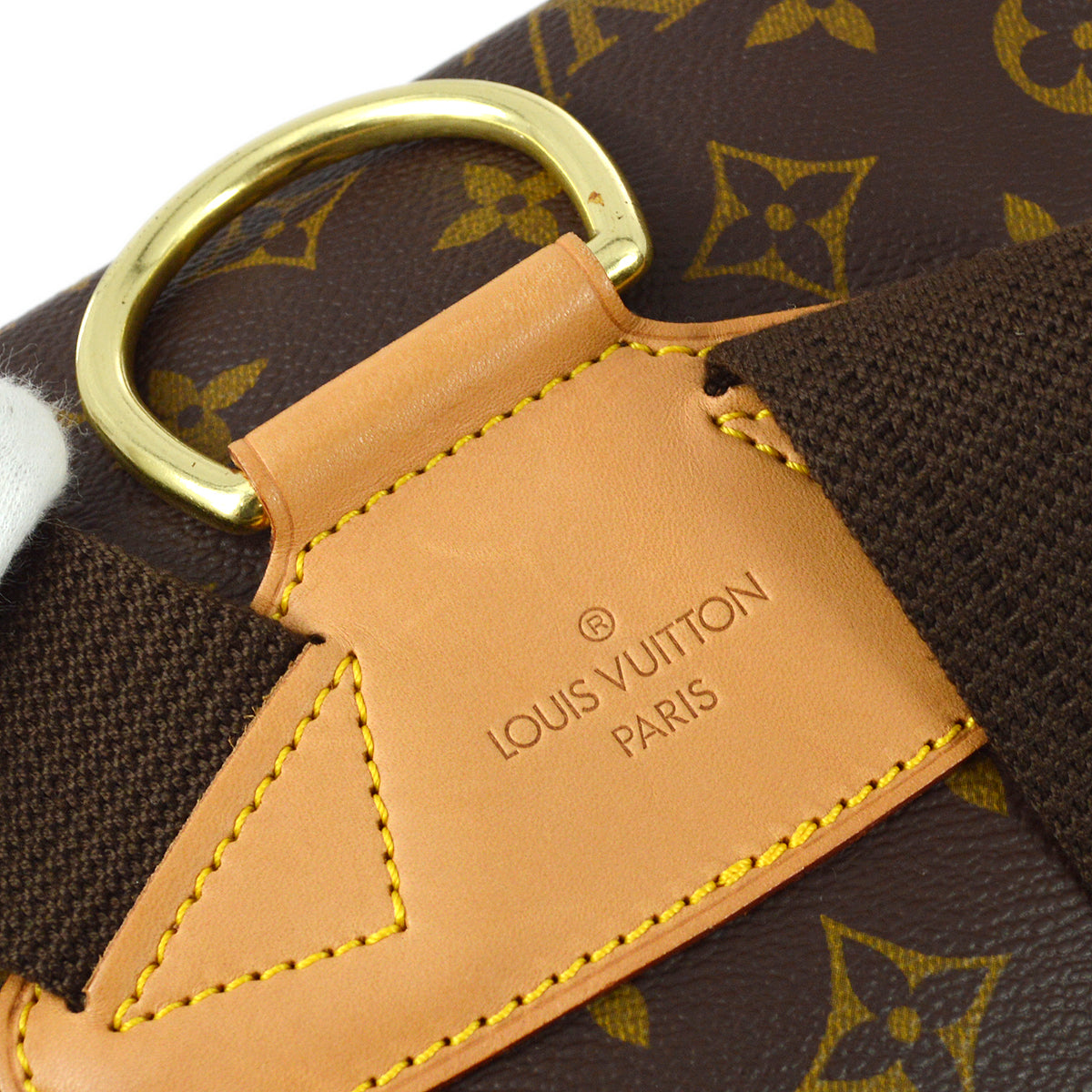 Louis Vuitton 2000 交織字母 Montsouris GM 雙肩包 M51135