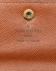 Louis Vuitton Monogram Porte Trezor Etui Papier Long Wallet M61202 Brown PVC Leather  Louis Vuitton  Trezor