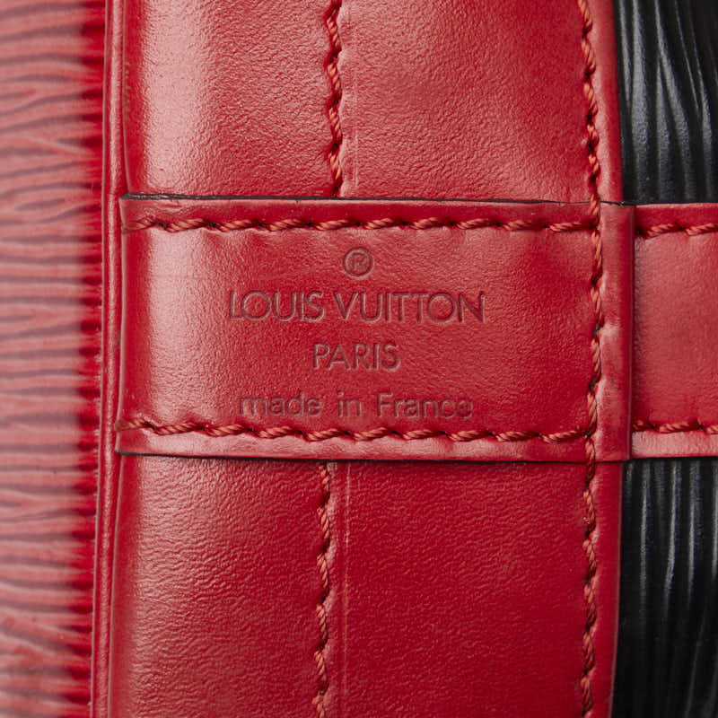 Louis Vuitton M44017 Noir Castilian Red Black Leather  Louis Vuitton