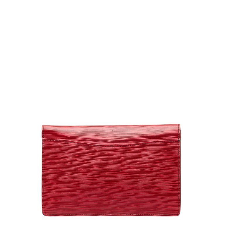Louis Vuitton Epi Montaigne 27 Backpack Second Bag M52657 Castilian Red Leather  Louis Vuitton