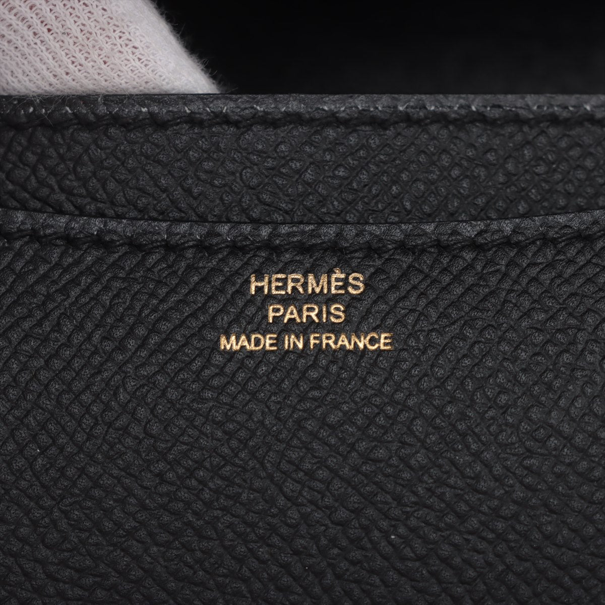 Hermes Constance 3 Mini 18 Epsom Black G  X2016