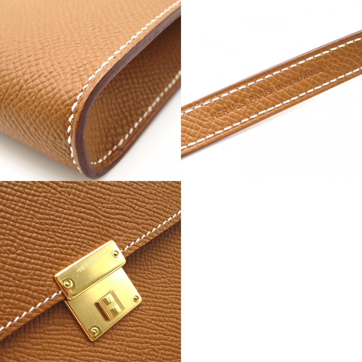 Hermes  16 Shoulder Bag Bag Leather Epsom  Brown