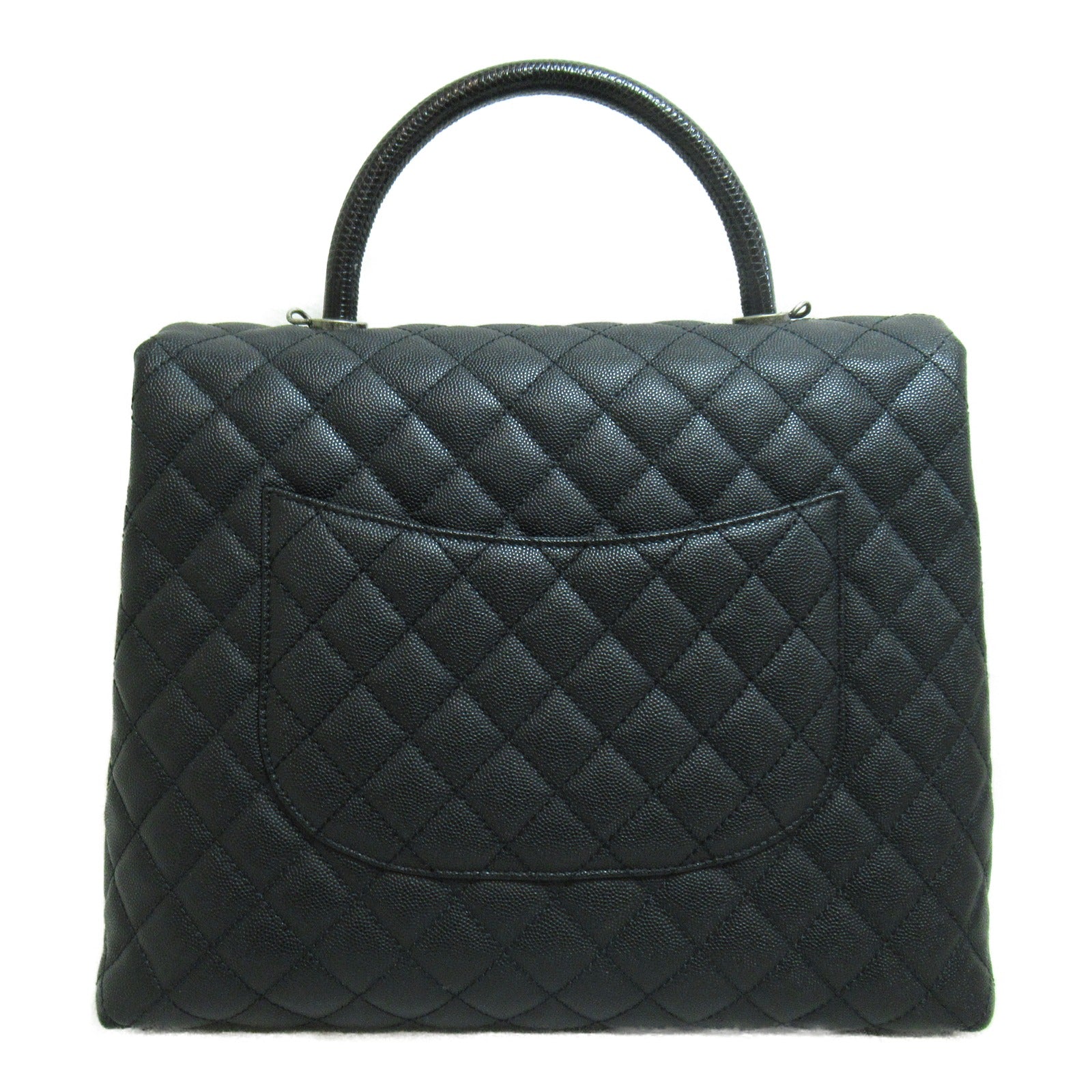 Chanel Coco Handler 2w Shoulder Bag 2w Shoulder Bag Caviar S  Black A92991