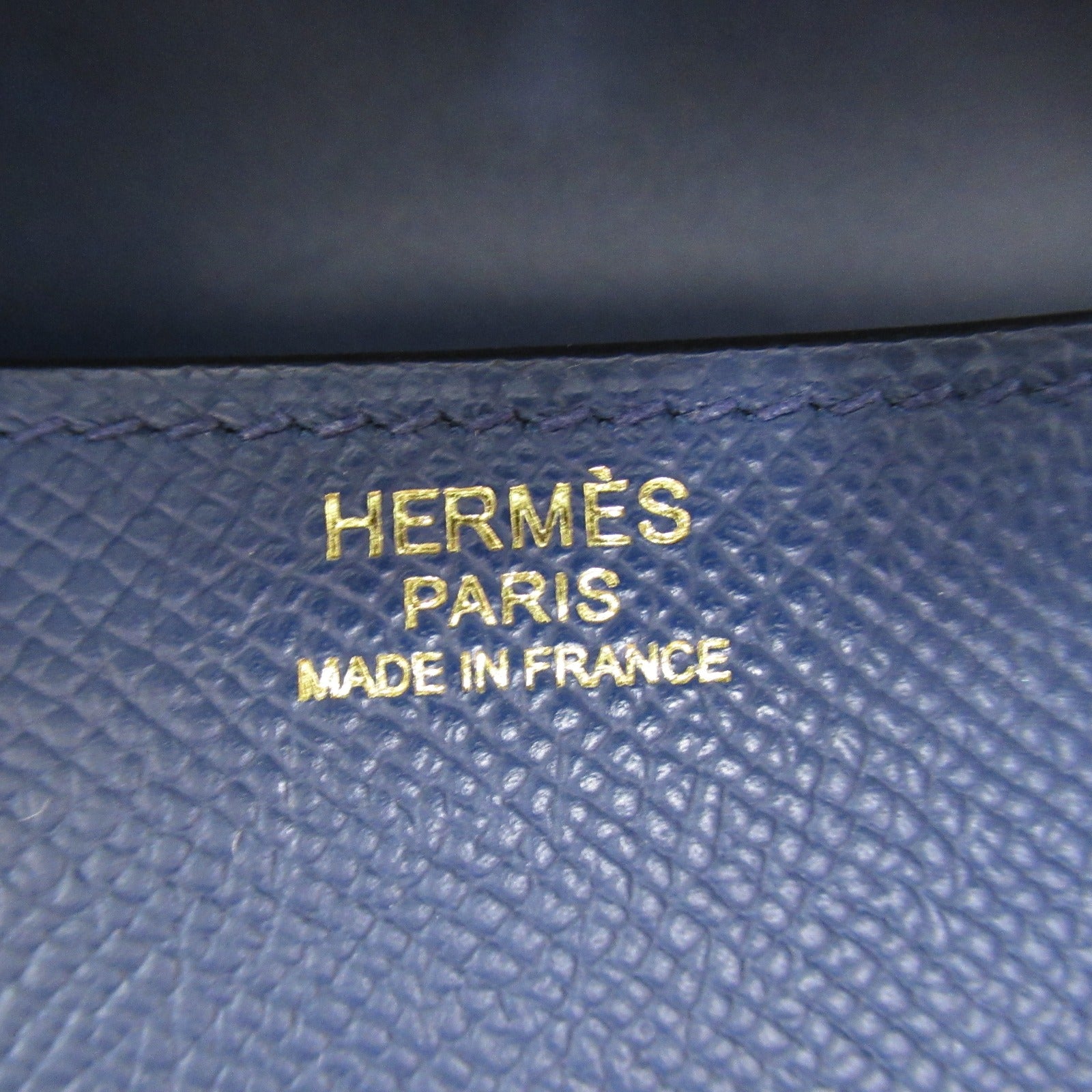 Hermes Hermes Constance 24 Shoulder Bag Shoulder Bag Leather Epsom  Blue