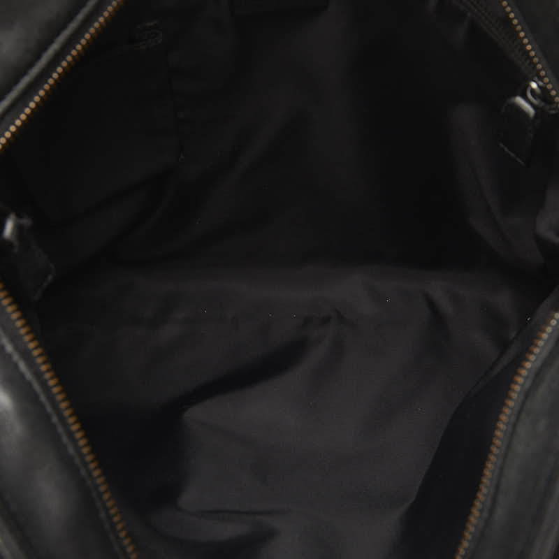 Gucci Gucci Sder Bag 161822 Black Canvas Leather  Gucci