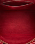 Louis Vuitton Red Epi Alma Handbag M52147