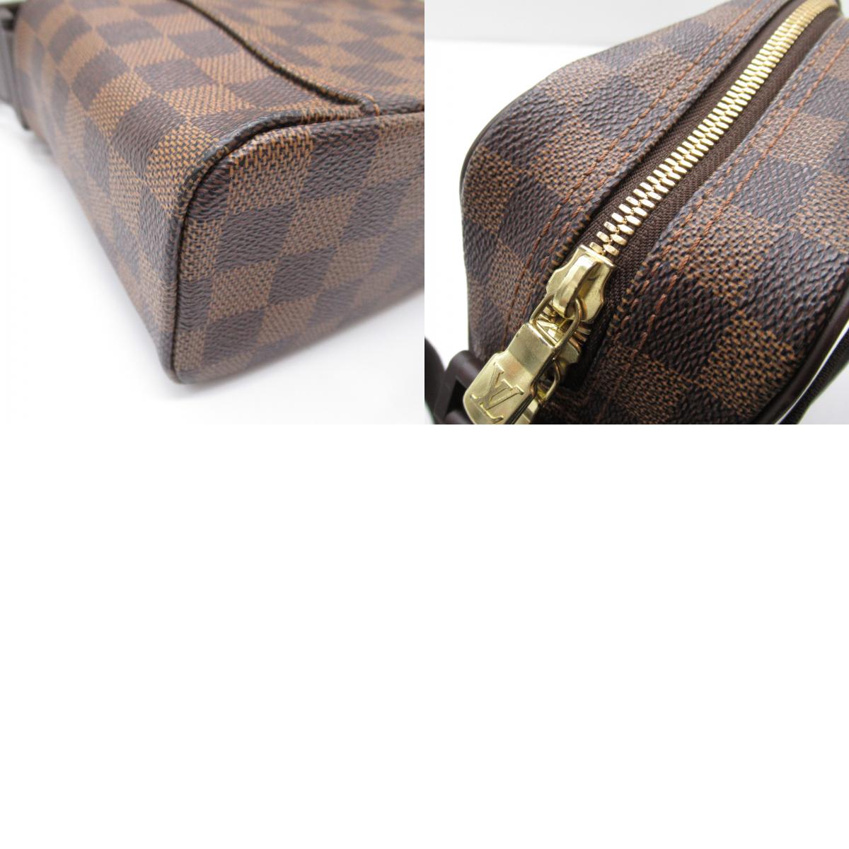 Louis Vuitton LOUIS VUITTON ORAF PM Shoulder Bag PVC Coated Canvas Damiens  Brown  N41442