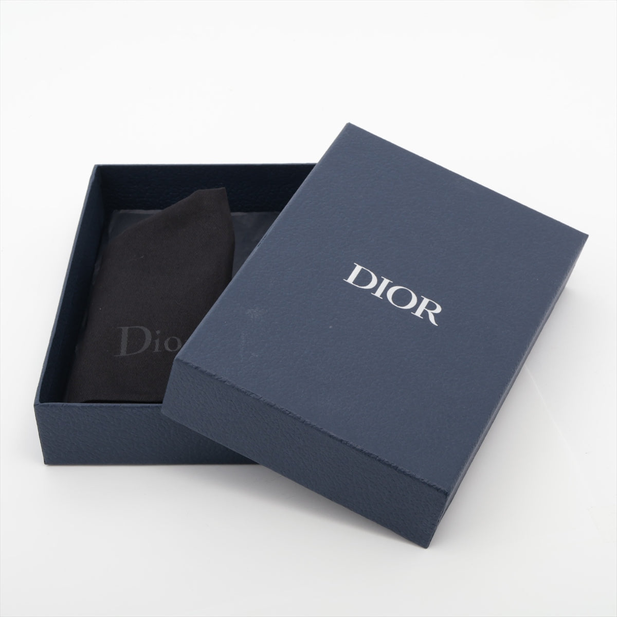 Dior CD Logo Belt GP  Leather Black