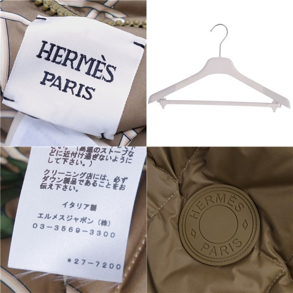 Hermes  22AW Gile Reverseible Total   Made in Italy 36 (S Equivalent) Karki  仙台 楽天市場店
