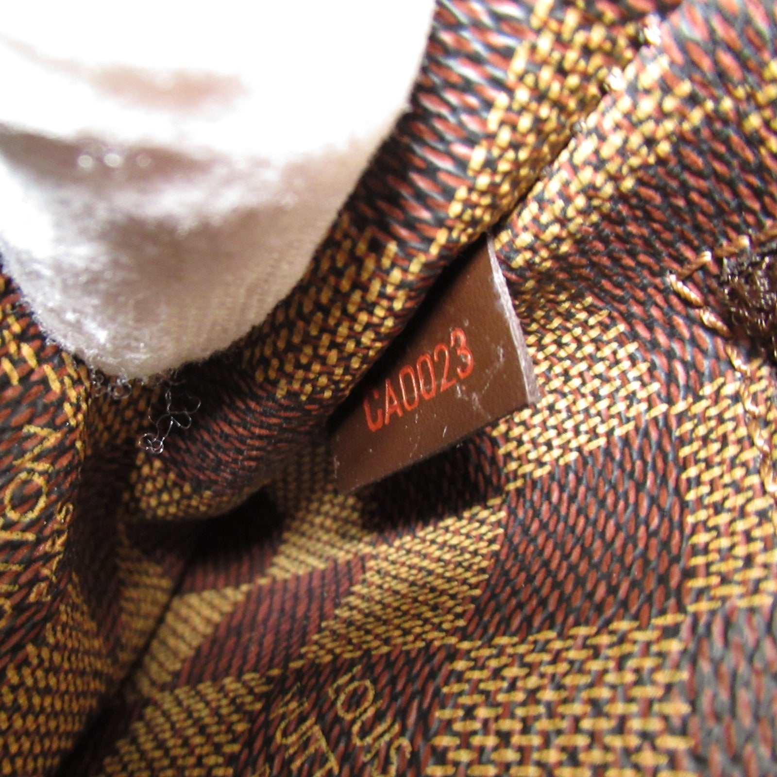 Louis Vuitton Louis Vuitton Geronimo Waist Bag Body Bag PVC Coated Canvas Damier Men Brown N51994