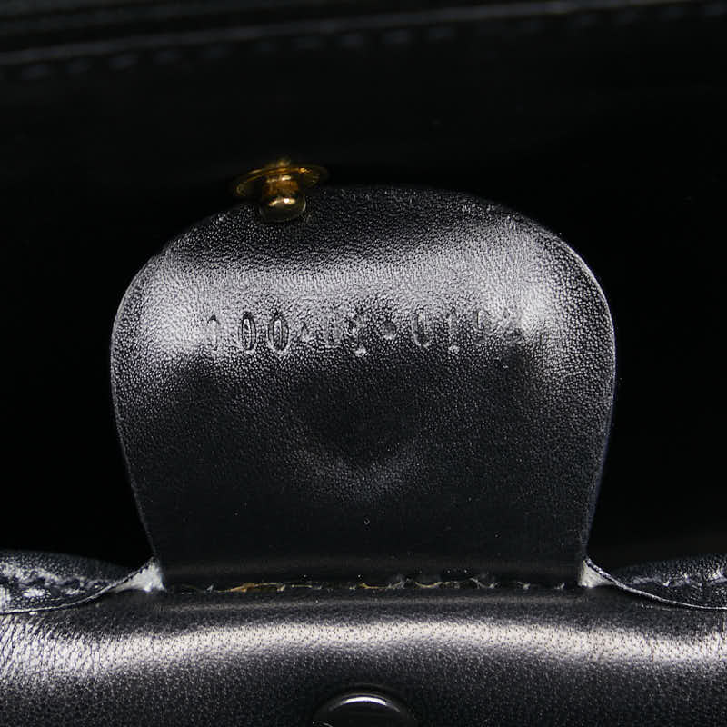 Gucci  Lock Handbag Shoulder Bag 2WAY 000 01 0192 Black Leather  Gucci