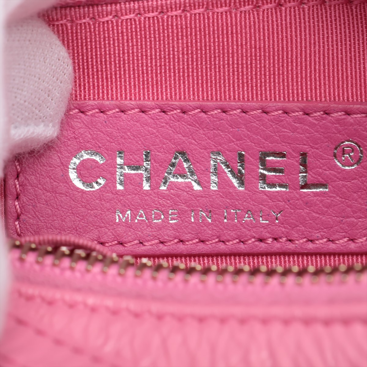 Chanel Gabriel Du Chanel Tweed Chain Shoulder Bag Pink G  Silver Gold 28th