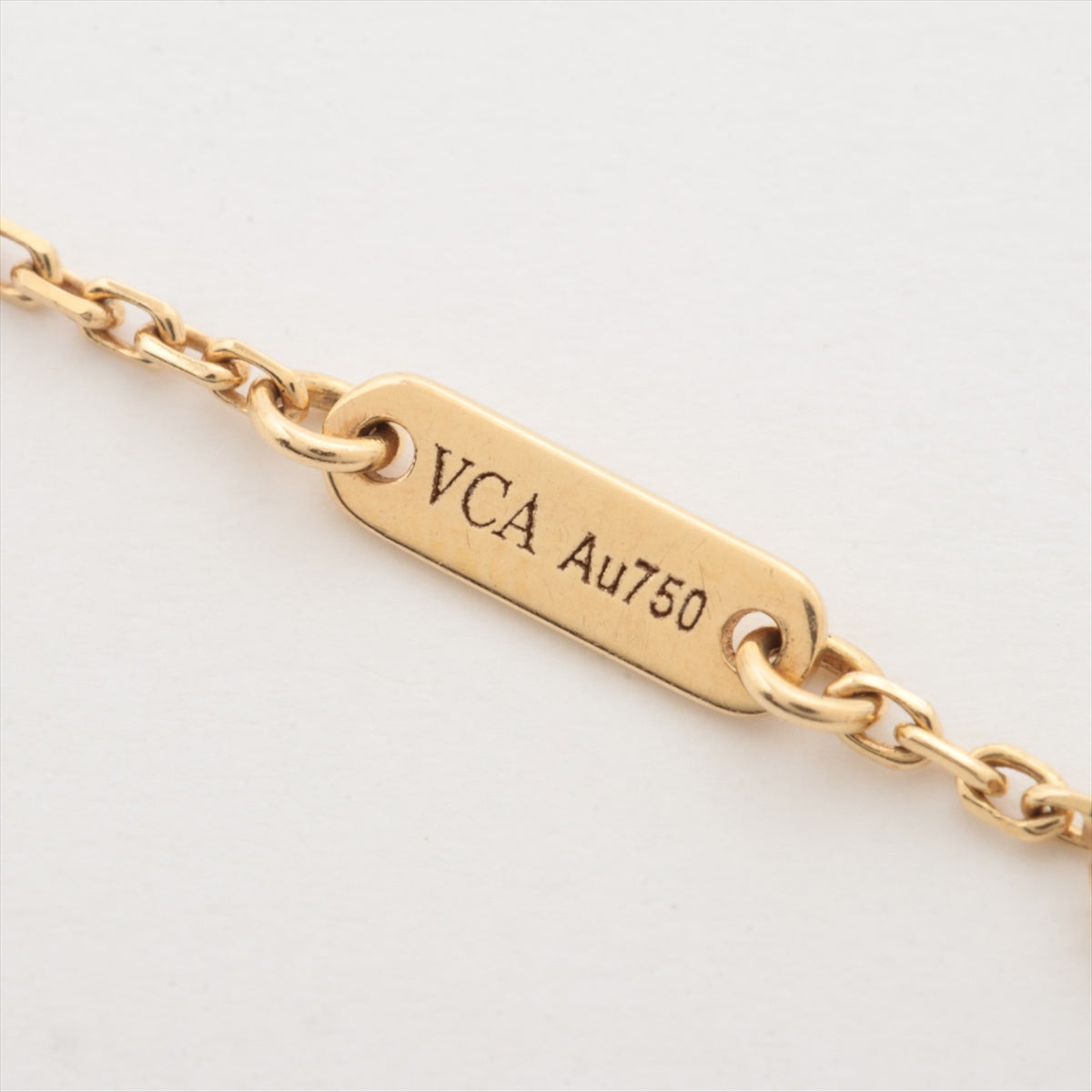 Van Cleef &amp; Arpels Suite Alhambra S Bracelet 750 (YG) 1.9g