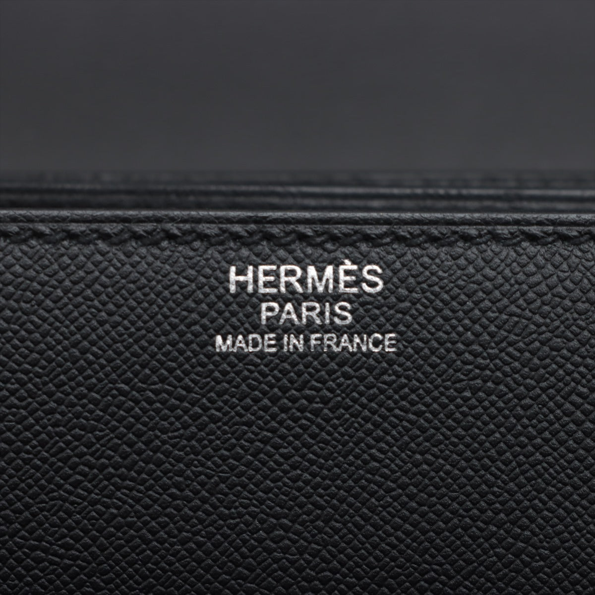 Hermes Mosaic 24-21 Epsom Black Silver G  D2019