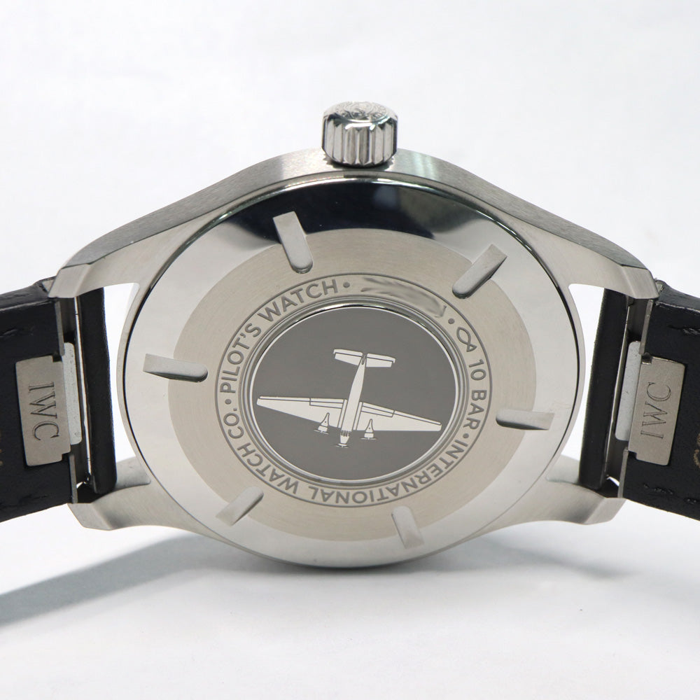 IWC Pilot Watch Automatic Mark 20 IW328201 SS Leather Black Automatic Volume  Watch