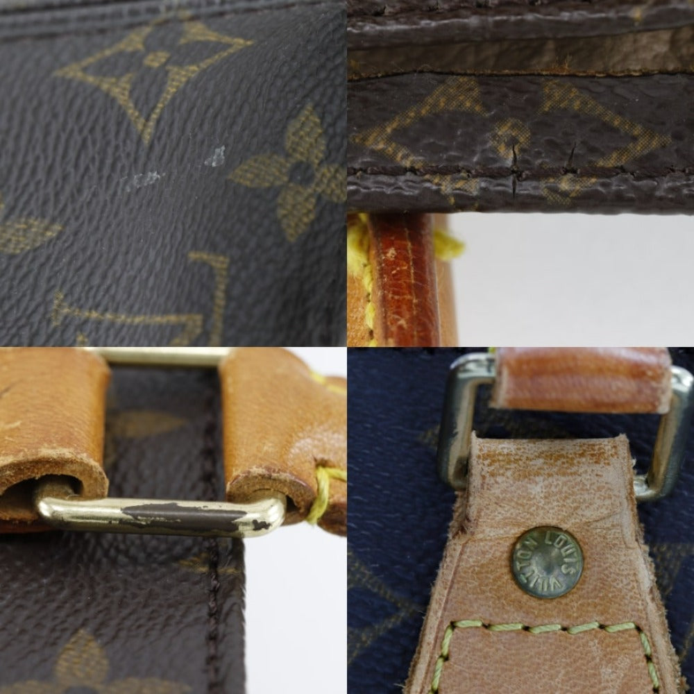 Louis Vuitton M51140 Monogram  Bag French  Open Sac Plat Unisex