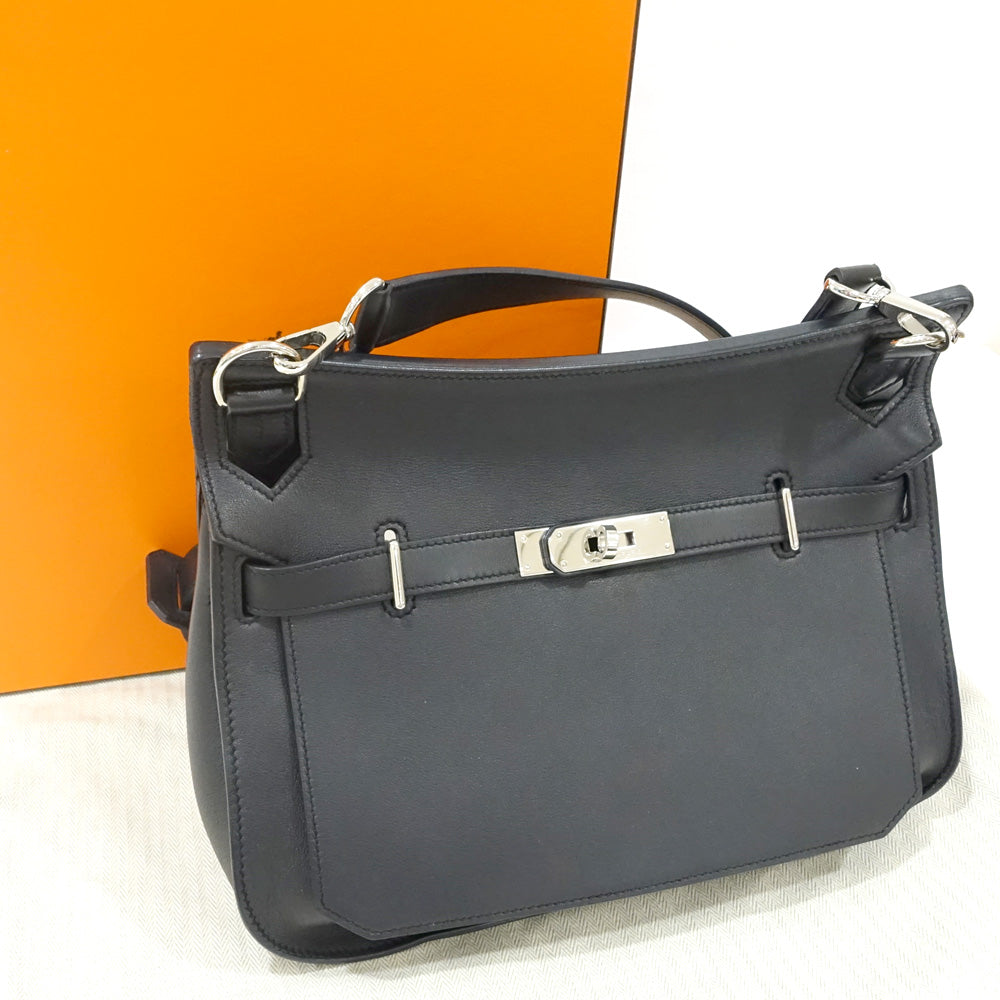 HERMES Hermes Zipsea 28  Black Silver G  X Graphic 2016 Manufacturing Noir Shoulder Bag