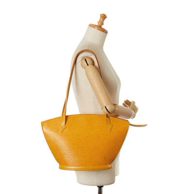 Louis Vuitton Epi Saint Jacques Long Handbag M52339 Tasili Yellow Leather  Louis Vuitton