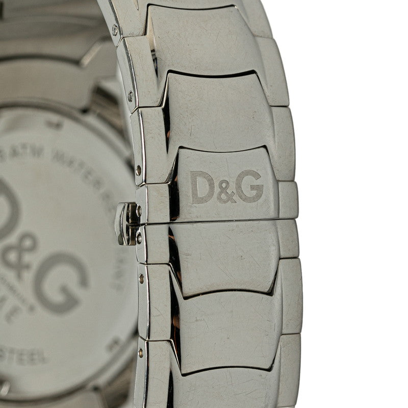 Dolce &amp; Gabbana Sand Piper  Quartz White  Dial  Steel Mens Dolce &amp; Gabbana