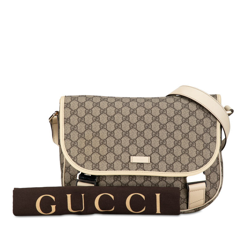 Gucci GG Supreme  Shoulder Bag 201732 Beige White PVC Leather  Gucci Ginxi Gucci Ginxi