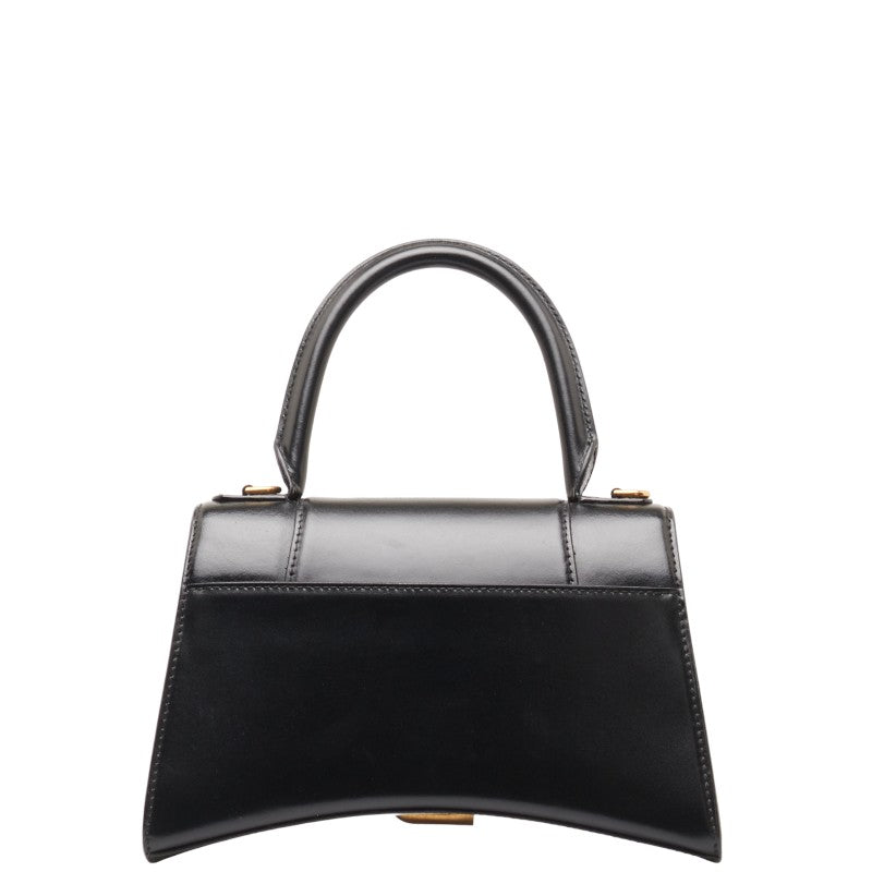 Balenciaga Auverglas Mall Handbag 2WAY 593546 Black G Leather  BALENCIAGA
