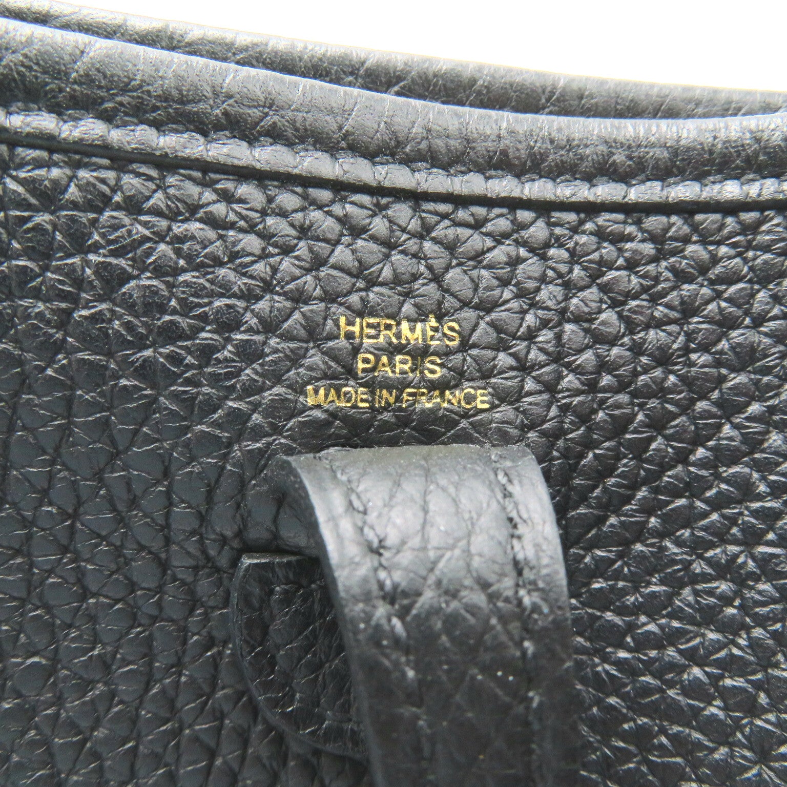 Hermes Hermes Everin Amazon TPM(16) Shoulder Bag   Clemence  Black
