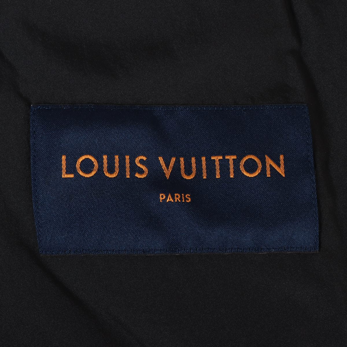 Louis Vuitton 20SS Nylon Jacket 46 Men Blue  Black HIB30WRWK Yogurt on the right shoulder