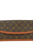 Louis Vuitton Monogram Pochette Damme PM Clutch Handbag M51812