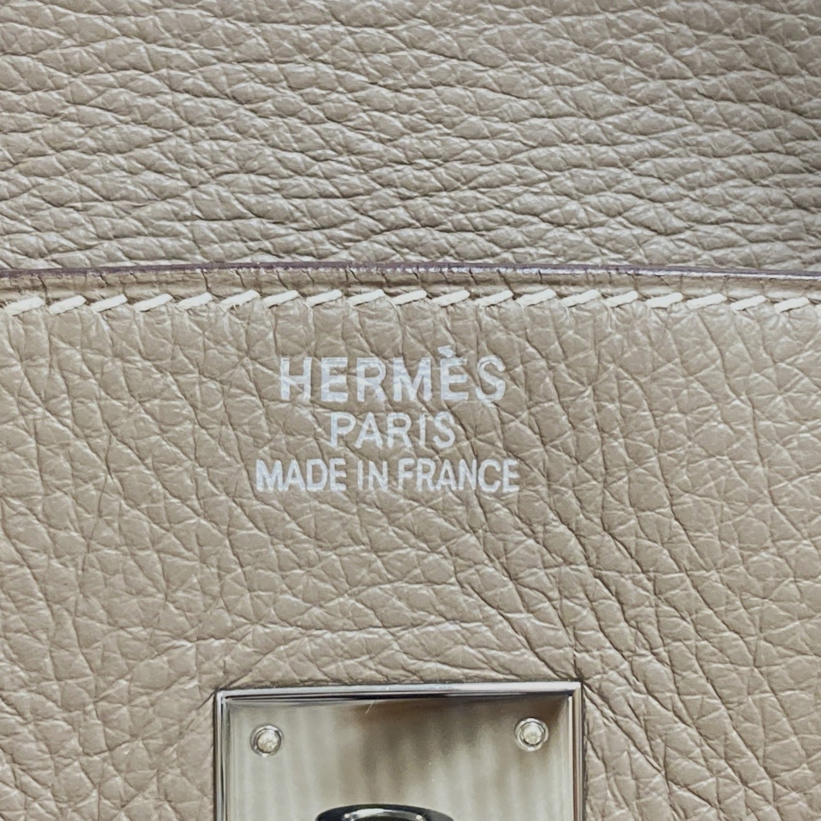 Hermes Hermes Birkin 35 Etoupe Handbag Handbag Handbag TOGO LADY GREY  TOYO