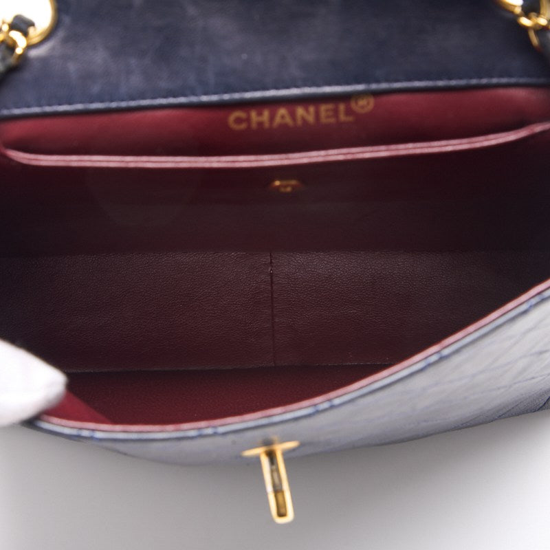 Chanel Matrasse Turnlock  Flap Tailored Chain Shoulder  Navy  Shoulder Bag  Shoulder Bag Ladies Shoulder Bag Hybrid Secondary  Ship] [SS] Himalan Bookstore Online