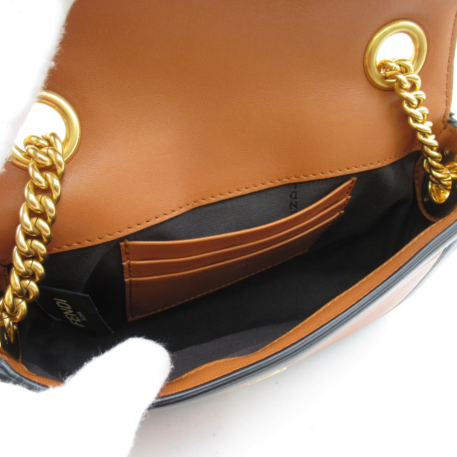 Fendi Fendi Shoulder Bags Shoulder Bags   Brown / Black 8BS045
