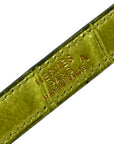 Hermes * Shoulder Strap for Kelly Porosus Anis Green