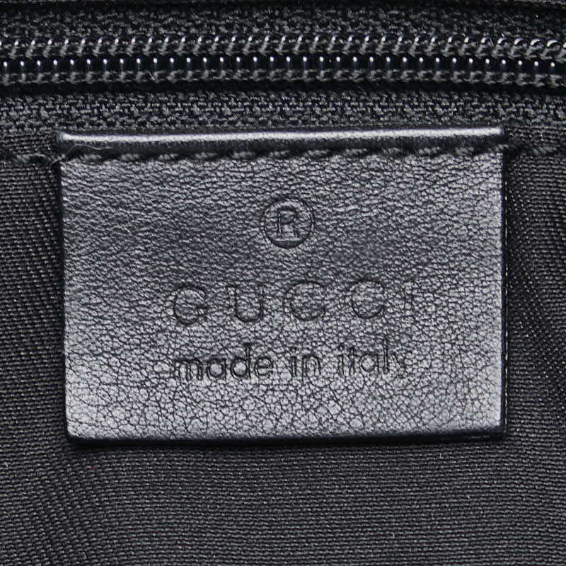 Gucci Handbag 189831 Black Silver Leather  Gucci