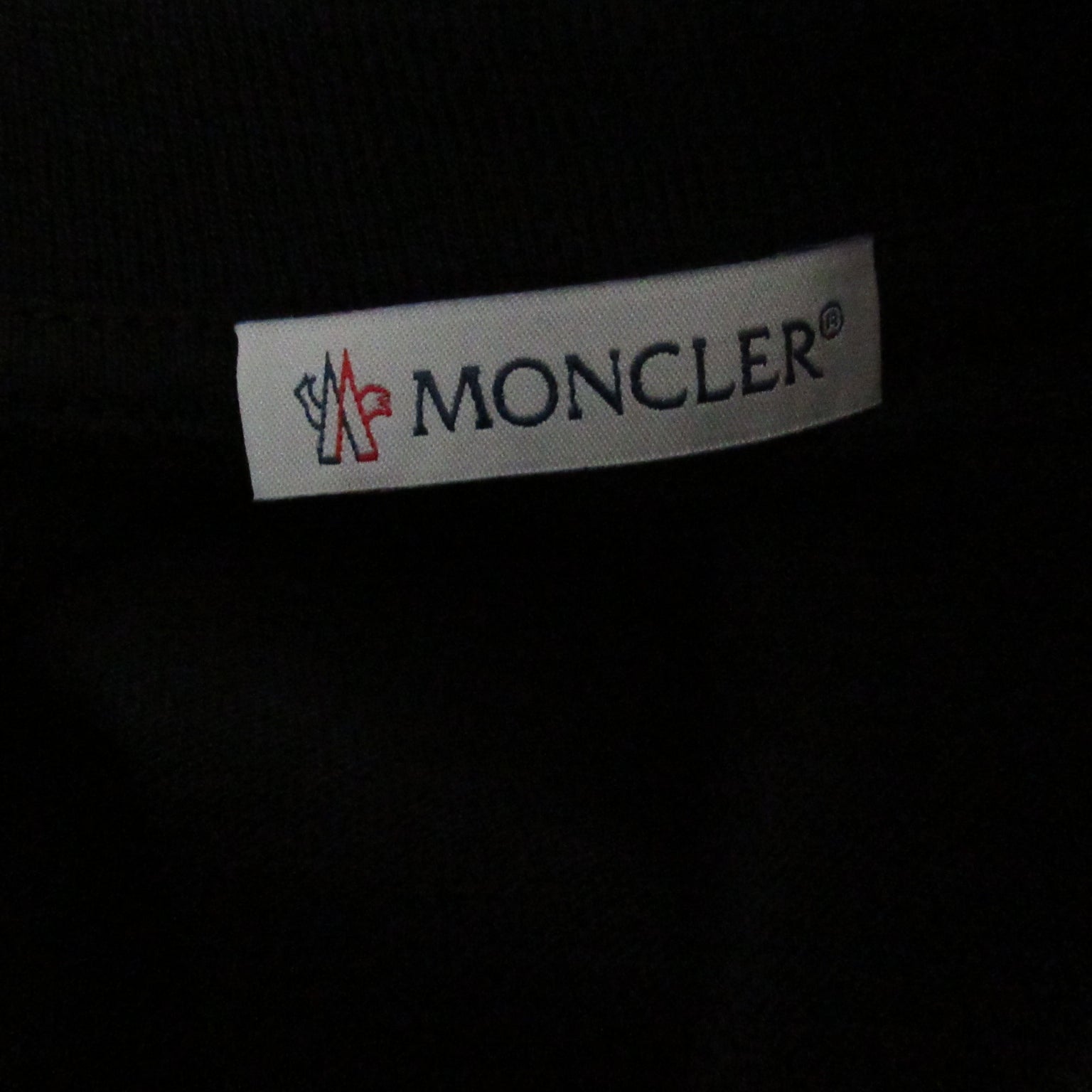 Moncler MONCLER  Half-Hand   Tops Cotton   Black 8C00006829HP999XS
