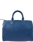 Louis Vuitton 1999 Blue Epi Speedy 25 M43015