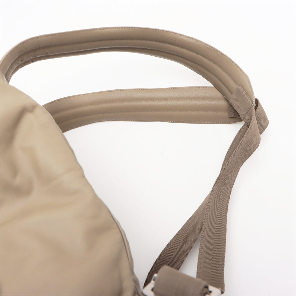 Bottega Veneta Leather Backpack/Rucksack Beige es